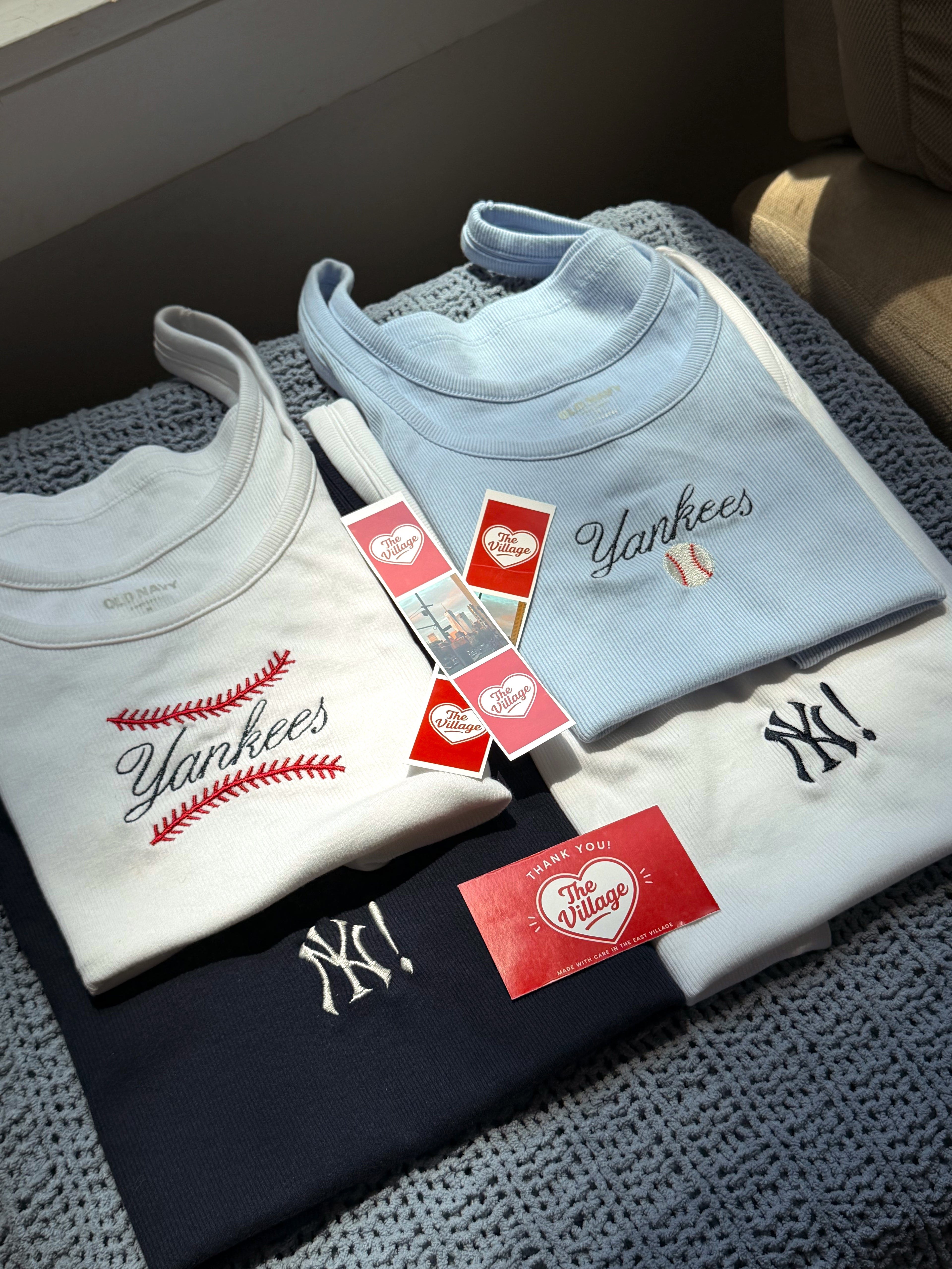 Yankees with lace