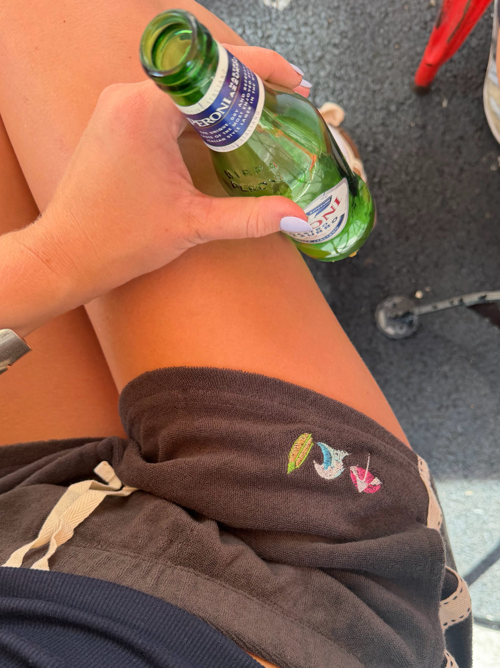 Terry Cloth Lounge Shorts
